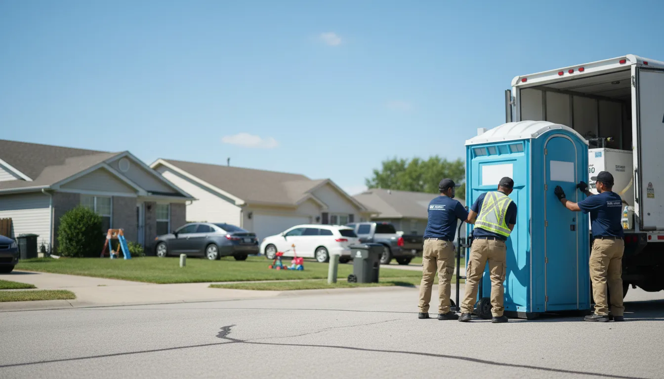 Standard Porta Potty Rentals in Holcomb, IL near me